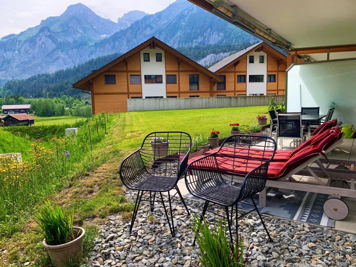 Bueelbad - Relax Holiday Apartment Kandersteg Ngoại thất bức ảnh