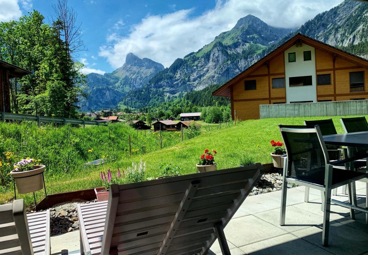 Bueelbad - Relax Holiday Apartment Kandersteg Ngoại thất bức ảnh